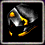 Black Rogue Chitin Armor Helmet (+1)